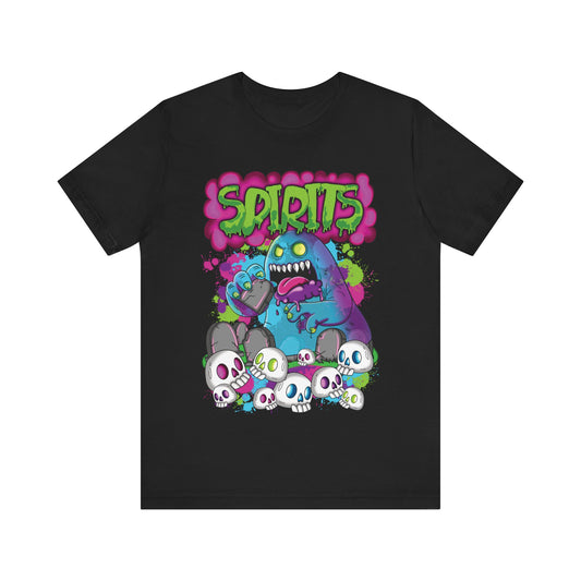 Spirits Monster T (art by Sara Marie Reynolds)